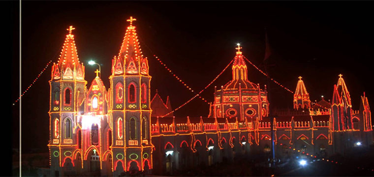 velankanni-night
