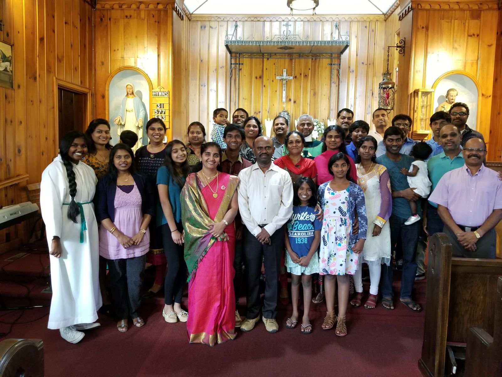Visit to Eden,NC | RTP Tamil Catholic Association